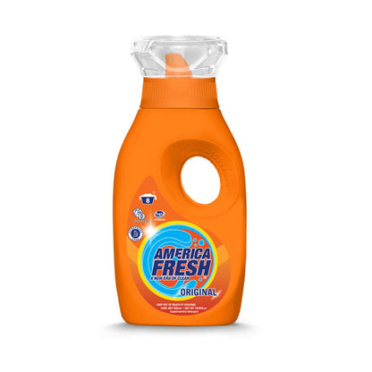 America Fresh LIQUID DETERGENT ORANGE 12 X 1L