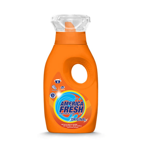 AMERICA FRESH LIQUID DETERGENT ORIGINAL ORANGE 6 X 2L