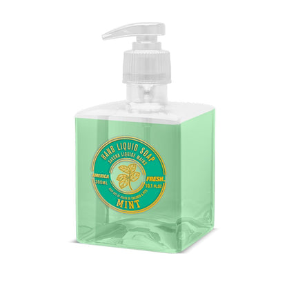 America Fresh HANDSOAP MINT GREEN 24 / 300ML