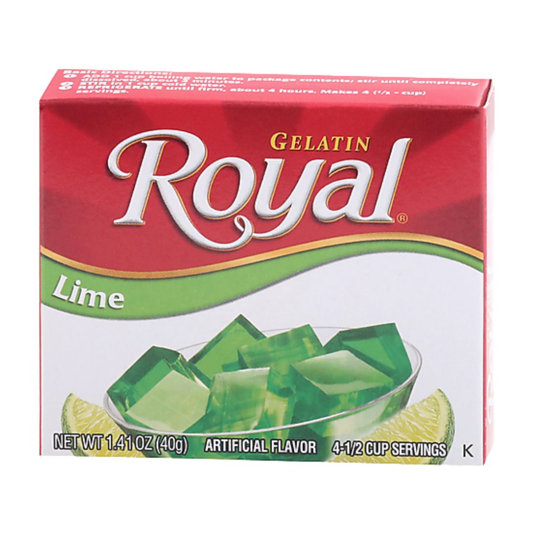 ROYAL LIME GELATIN 1.41OZ / 12