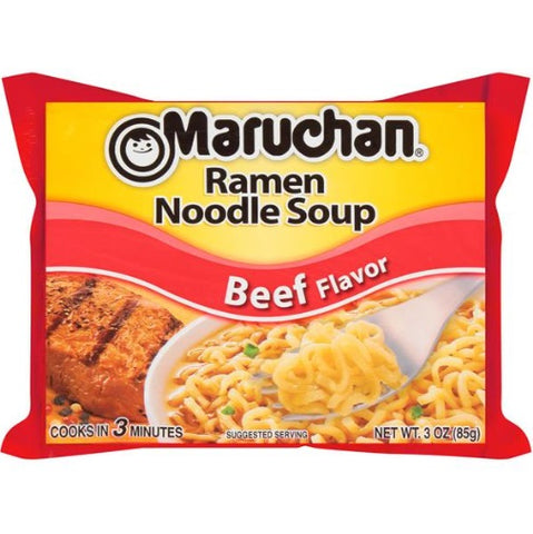 MARUCHAN RAMEN BEEF CUP 2.25OZ / 12