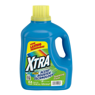 Xtra Liquid Detergent Scent Booster Technology - 136.4OZ 4 Pack