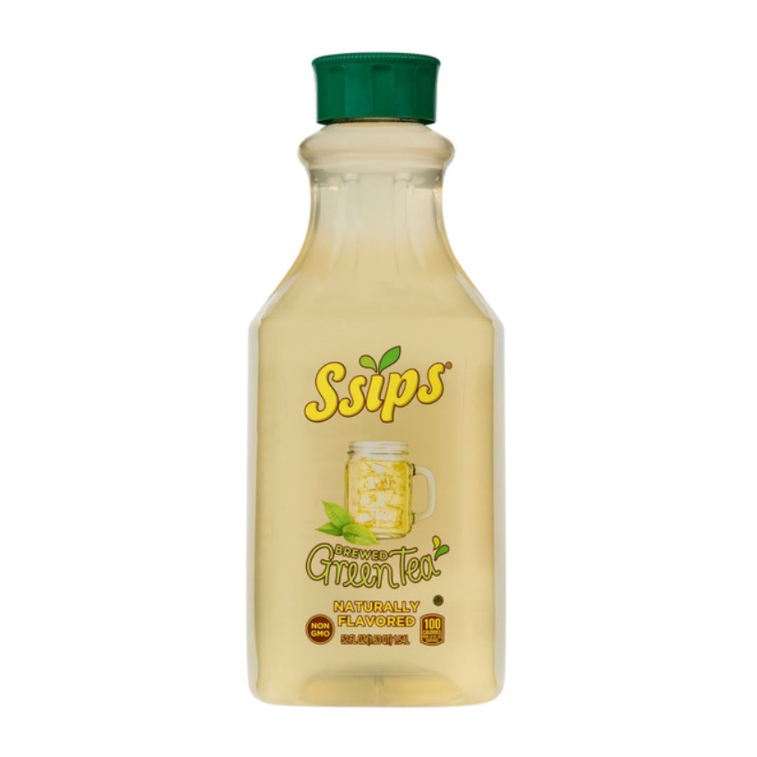 Ssips Brewed Green Tea  & 52oz / 6