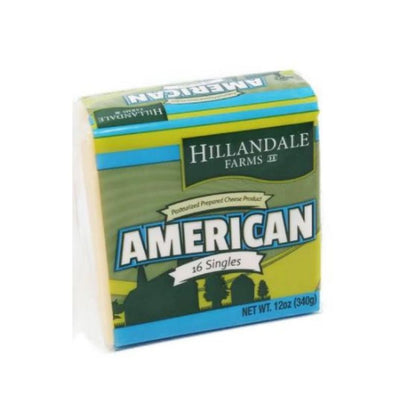 Hillandale Yellow Single Cheese 12 Oz / 12