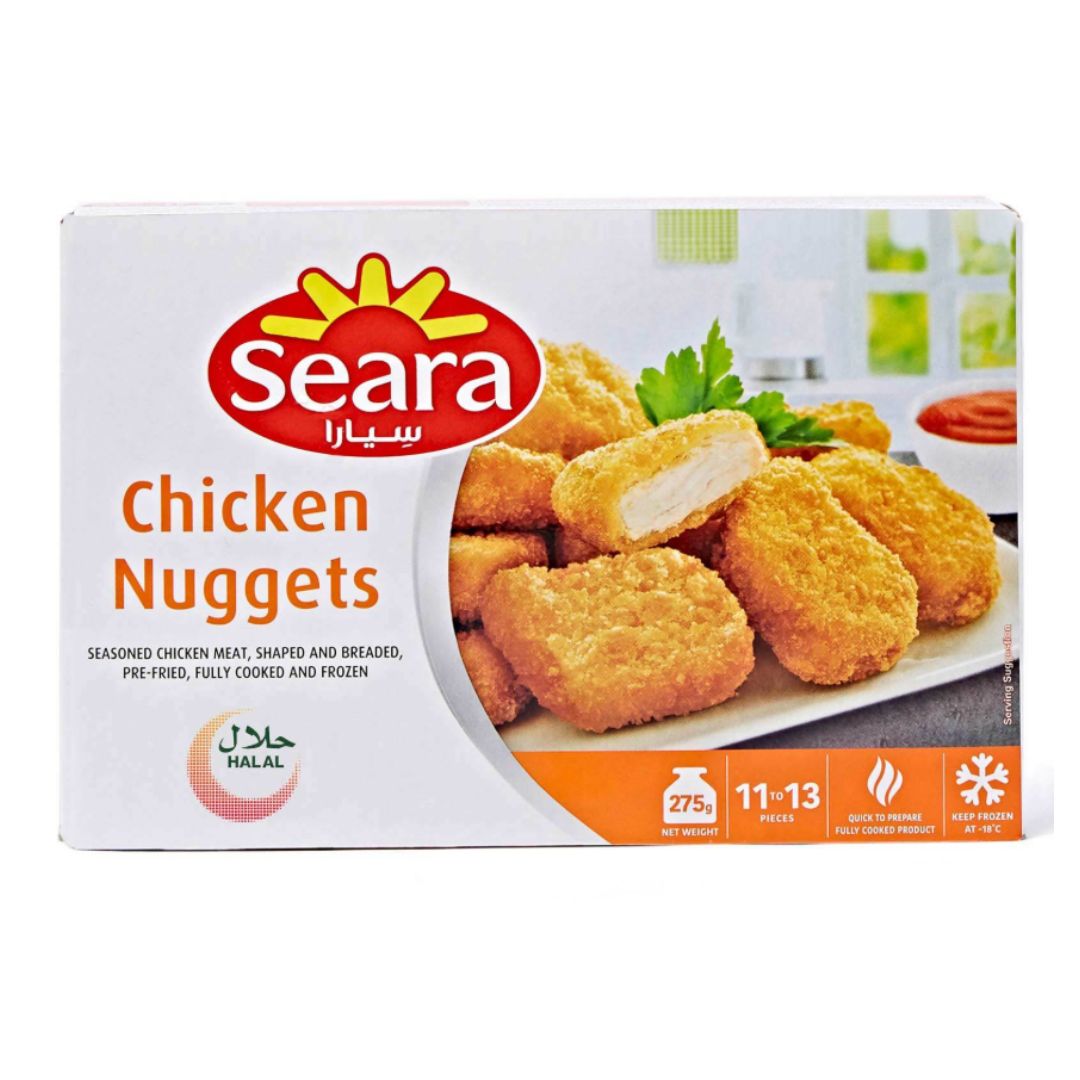 Frozen Seara Breaded Chicken Nuggets 275g / 12