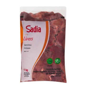 SADIA FROZEN CHICKEN LIVERS 12 / 1KG