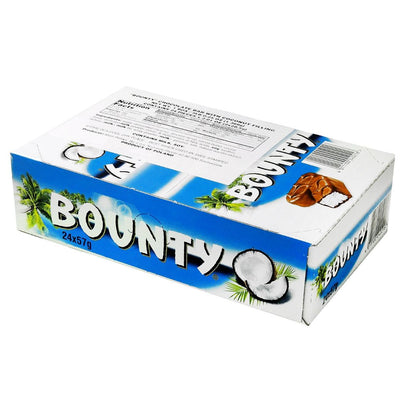Bounty Milk Chocolate Bar 24 Pack- 57g