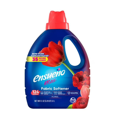 Ensueno Max Liquid Fabric Softener - Floral 105 oz