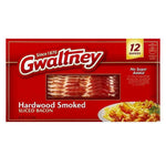GWALTNEY HARDWOOD SMOKED SLICED BACON 24 / 12OZ