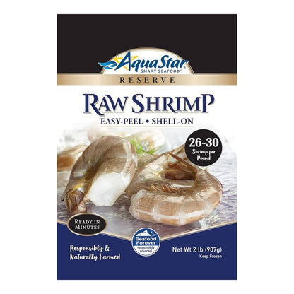 Aqua Star SHRIMP WHITE IQF PEELED-TAIL ON 41-50 / 2LB