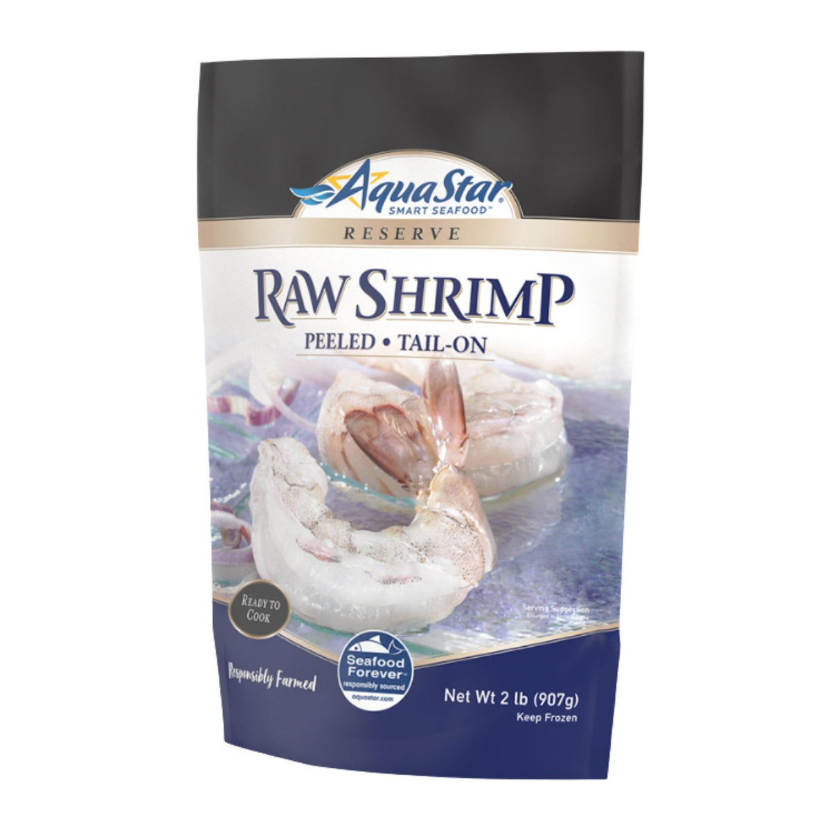 Aqua Star SHRIMP WHITE IQF PEELED-TAIL ON 41-50 / 2LB