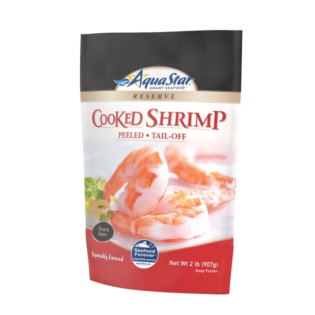 Aqua Star SHRIMP WHITE IQF PEELED-TAIL ON 41-50 / 2LB