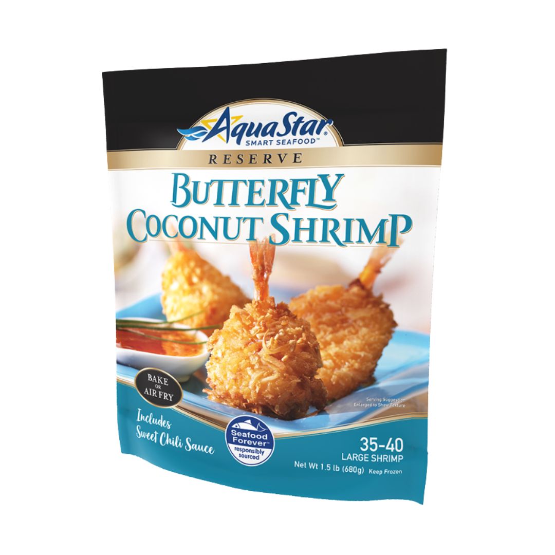 Aqua Star SHRIMP WHITE IQF PEELED-TAIL ON 41-50 / 2LB