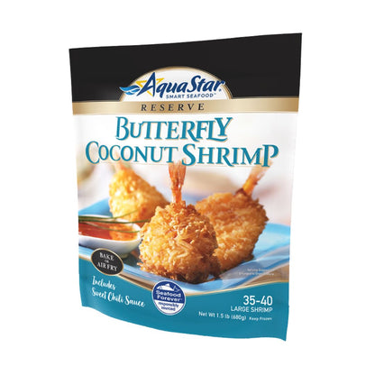 Aqua Star SHRIMP WHITE IQF PEELED-TAIL ON 41-50 / 2LB
