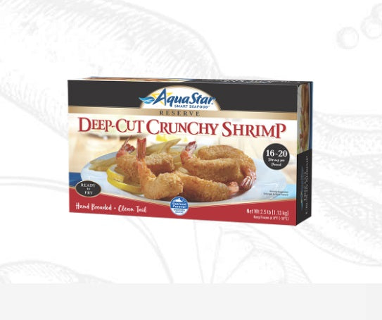Aqua Star SHRIMP WHITE IQF PEELED-TAIL ON 41-50 / 2LB