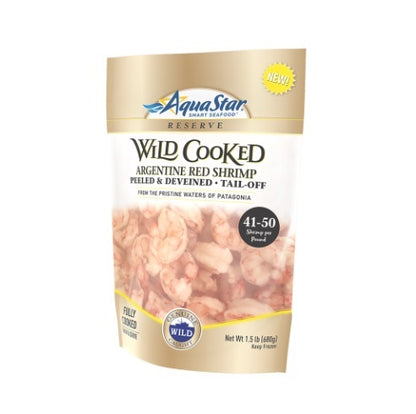 Aqua Star SHRIMP WHITE IQF PEELED-TAIL ON 41-50 / 2LB