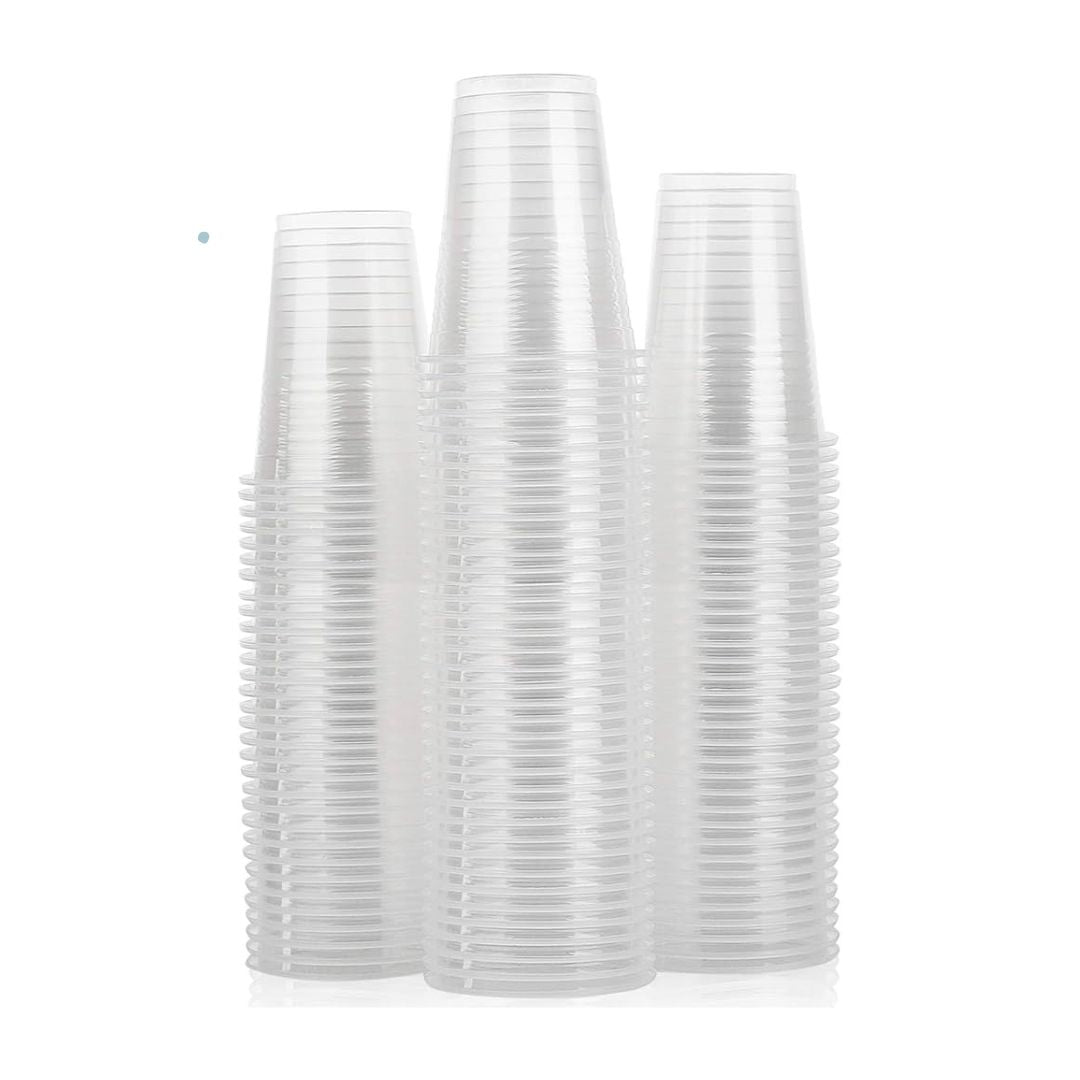 10oz 25 Cups Clear Plastic / 100ct