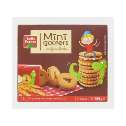 MINI GOUTER ROND PARFUM CHOCOLAT X 24 BF ETUI 168G