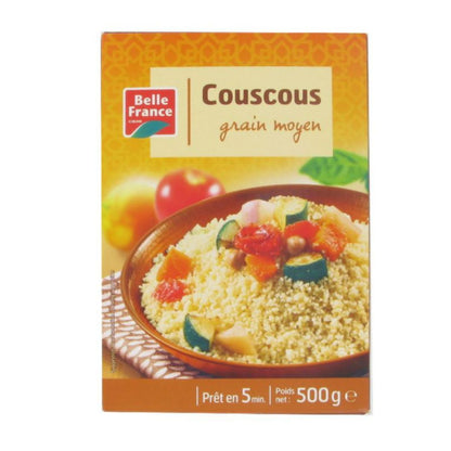 BELLE FRANCE COUSCOUS GRAIN MOYEN 500GR