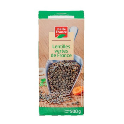 BELLE FRANCE LENTILLES VERTES DE FRANCE 500GR RTE