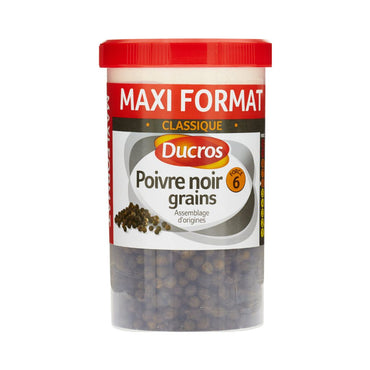 DUCROS POIVRE NOIR GRAINS ASSEMBLAGE D'ORIGINES 90G