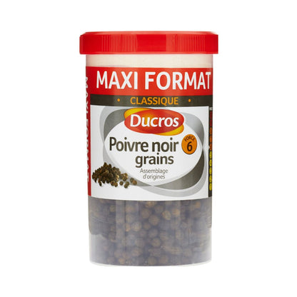 DUCROS POIVRE NOIR GRAINS ASSEMBLAGE D'ORIGINES 90G
