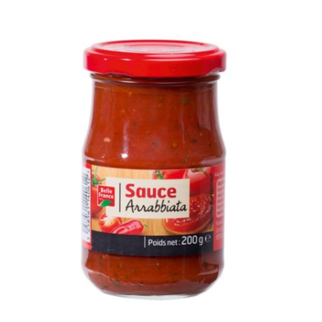 BELLE FRANCE SAUCE ARRABBIATA POT VERRE 200 G