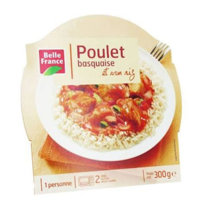 BELLE FRANCE POULET BASQUAISE 285GR READY TO EAT