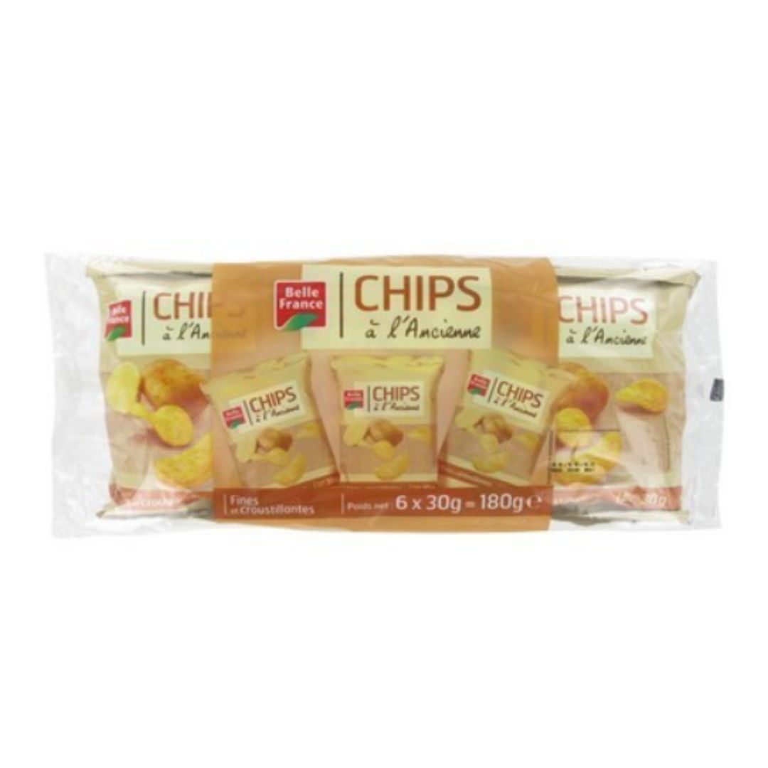 CHIPS A L ANCIENNE BF SACHET 6 X 30 G