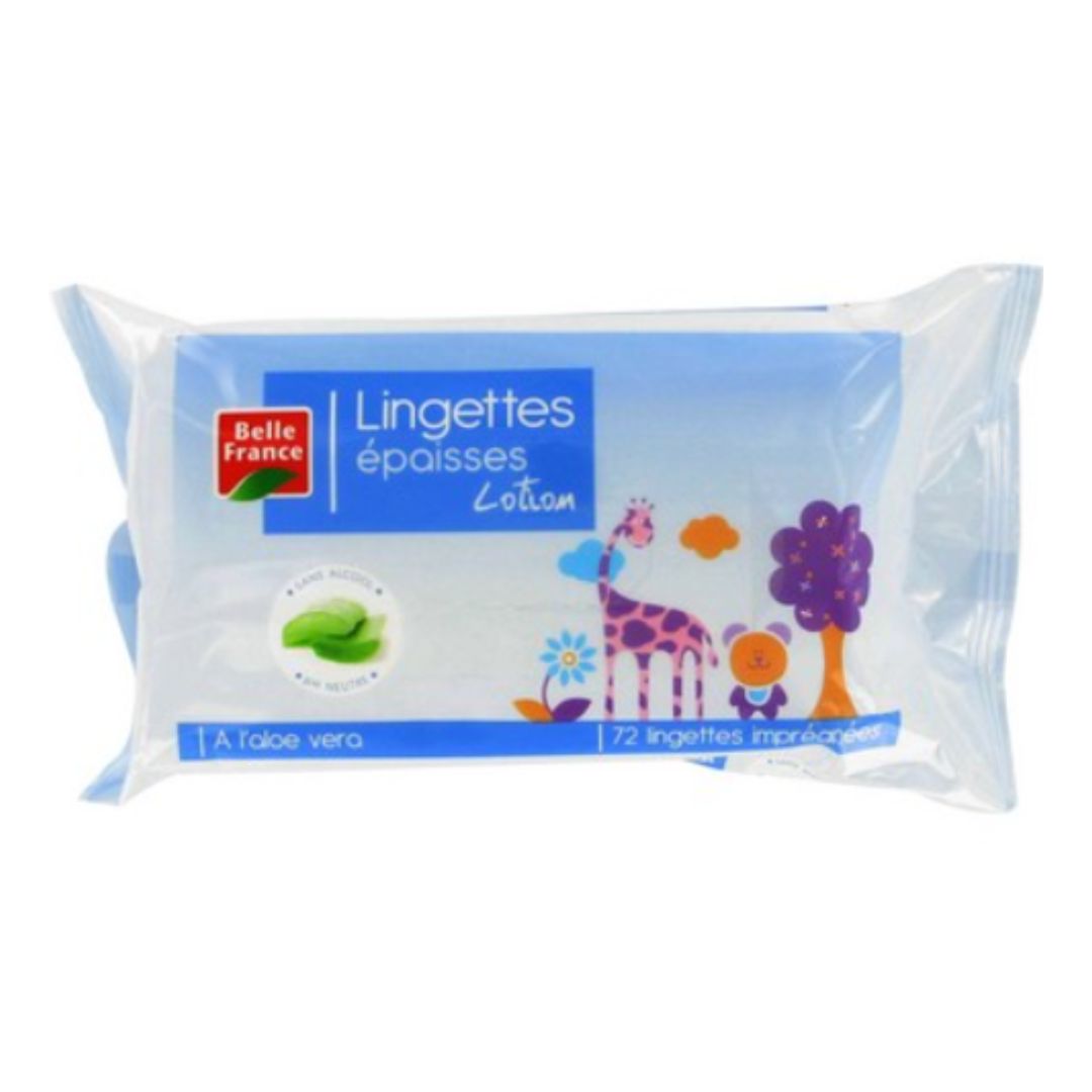 Belle France Baby wipes with aloe vera