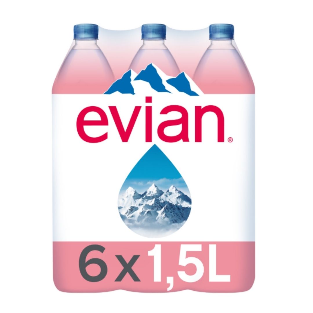 EVIAN 6 X 1.5L