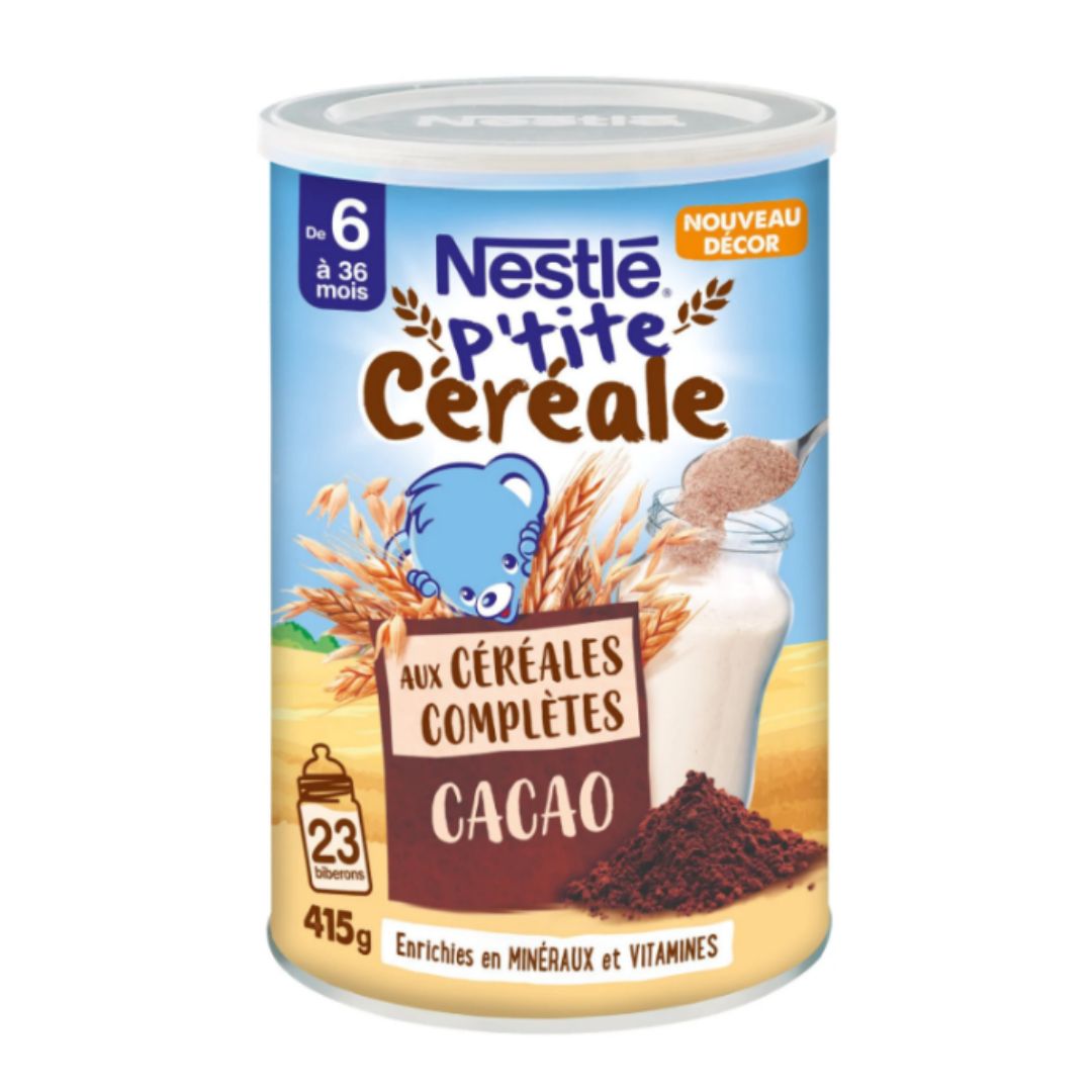 NESTLE P'TITE Little Cereal Cocoa Flavor 415g