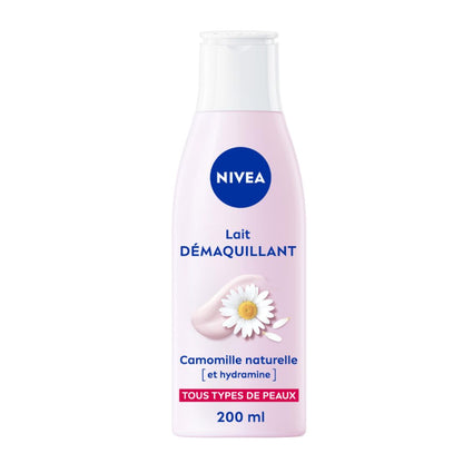 LAIT DMAQUILLANT VISAGE ET YEUX CAMOMILLE NIVEA L