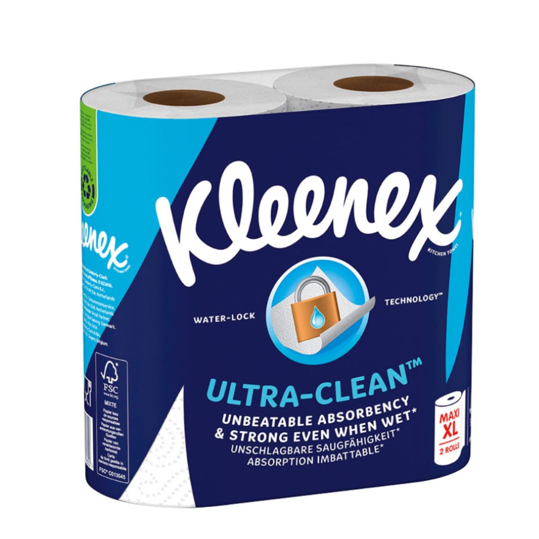 ESSUIE-TOUT KLEENEX ULTRA-CLEAN 2 MAXI ROULEAUX