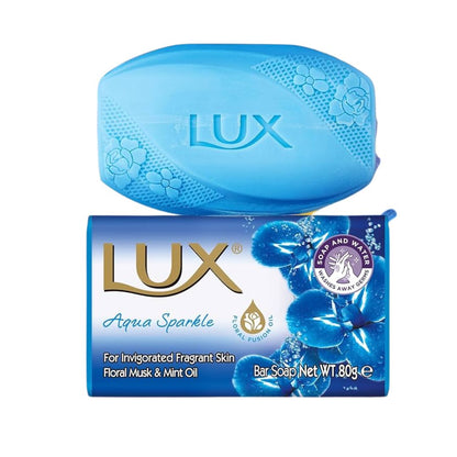LUX BLUE AQUA SP SPARKLE SOAP 80GR / 6