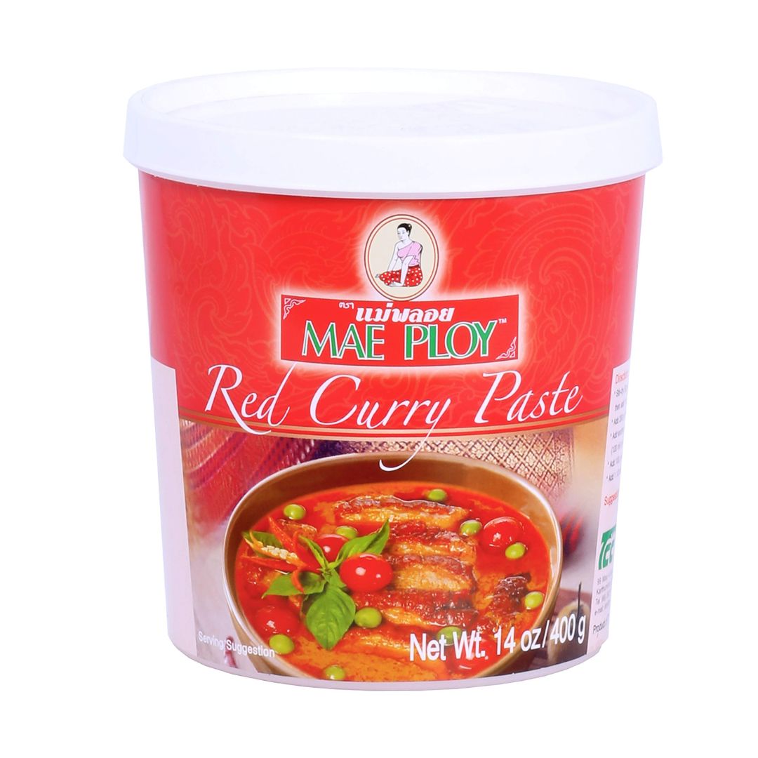 MAE PLOY RED CURRY PASTE 400GR / 24