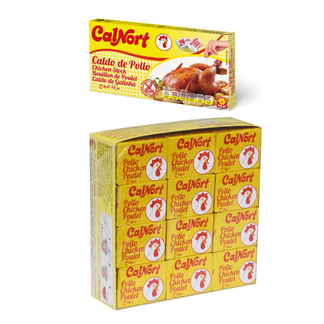 CALNORT CHICKEN HALAL BOUILLON CUBES 36CT