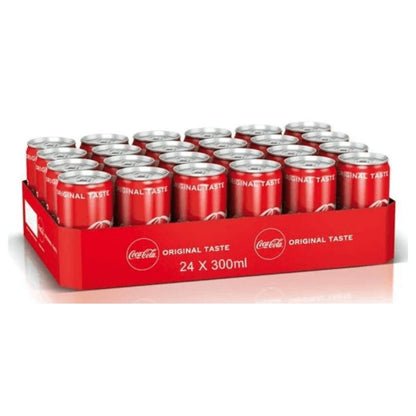 COKE CAN 300ML CAN / 24