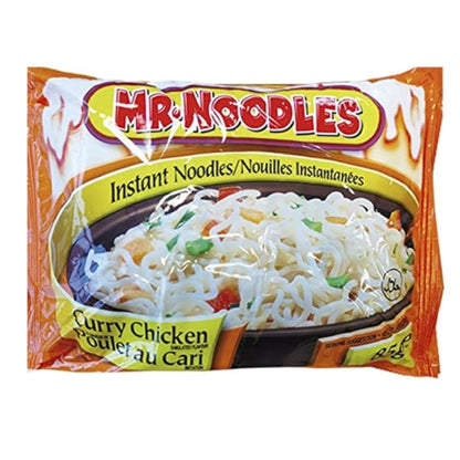 MR.NOODLES CHICKEN CURRY SIMULATED FLAVOUR 85GR / 24