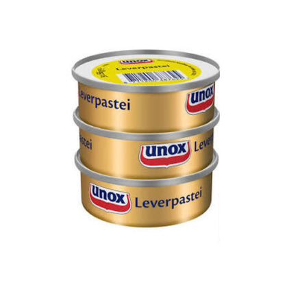 UNOX LIVER PASTE 3X56GR / 24