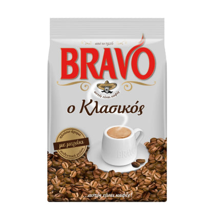 BRAVO GROUND COFFEE KLASIKOS 985GR / 12