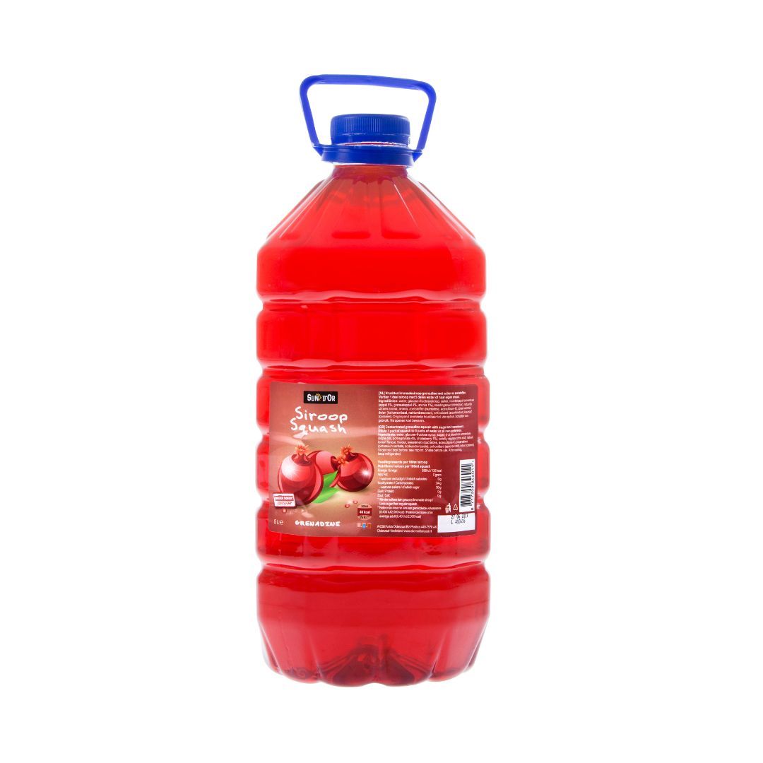 SUN DOR SYRUP GRENADINE 5LT/1