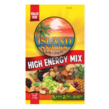 ISLAND SNACKS VALUE SIZE HIGH ENERGY MIX 6OZ / 6