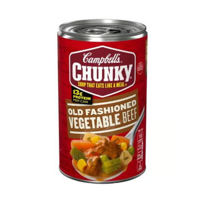 Campbell's Chunky Old Fashioned Vegetable Beef Soup 19oz / 12