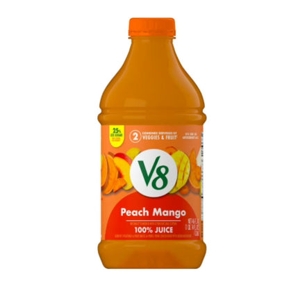 V8 PET FUSION PEACH MANGO 46OZ / 6