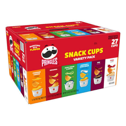 PRINGLES VARIETY PACK 27CT