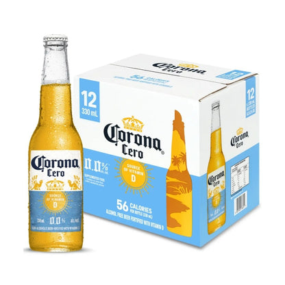 CORONA ZERO 0.0 BEER 12OZ/4/6