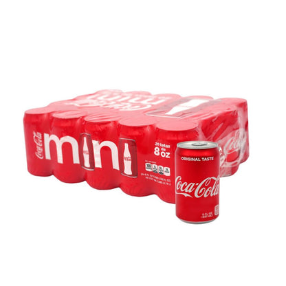 COKE MINI 20PK /8OZ / 2 /CS