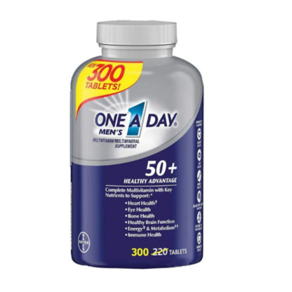 One A Day Men's 50 Plus Multivitamin, 300 Tablets - Men 50+