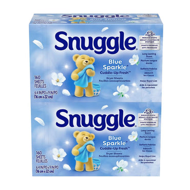 SNUGGLE BLUE SPARKLE SHEETS 320CT